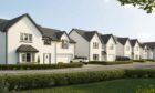 An artist impression of the new homes to be built at Echt. Image: Kirkwood Homes