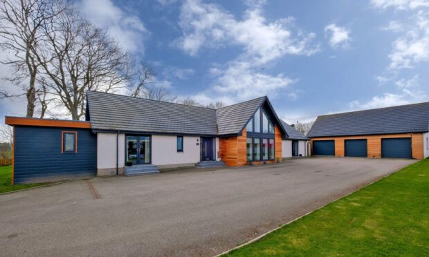 This wonderful family home in Mintlaw has the wow factor. Image: Aberdein Considine