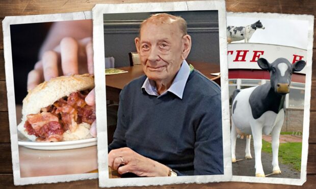 George Aimer, chef and former manager of The Horn, has died aged 91.