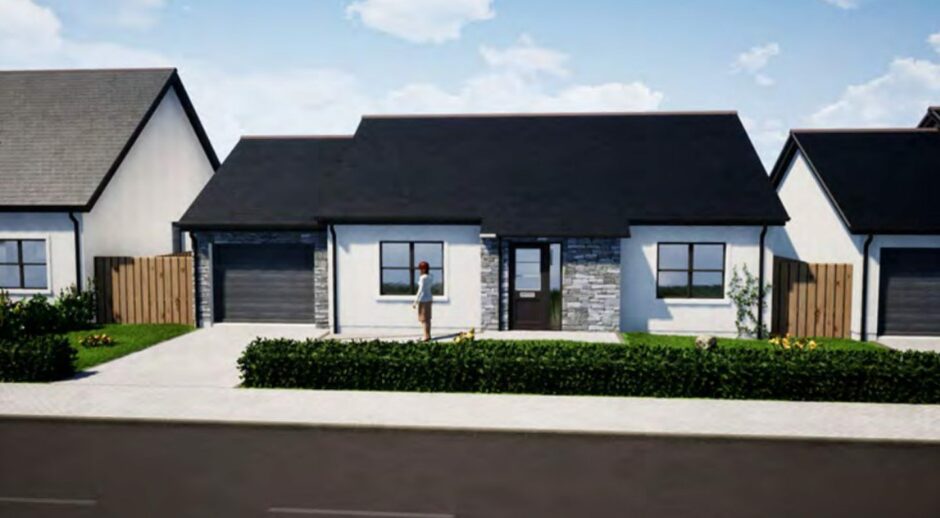 It was revealed that the development will mostly feature bungalows that could look a bit like this