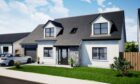 This artist impression shows what one of the new homes at Gourdon could look like