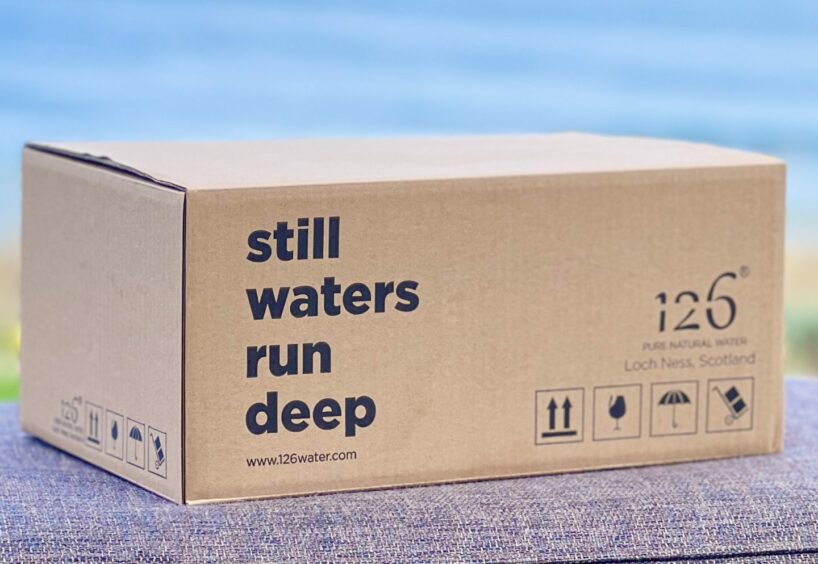 Box of 126 Water for Whisky