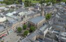 Elgin from the sky!  Image: Jason Hedges/DC Thomson