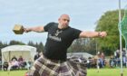 The Gordon Castle Highland Games returned to Moray on Sunday. Pictured is Kyle Randalls. Image: Jason Hedges/DC Thomson.