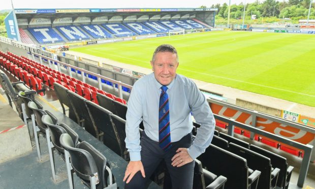 John Robertson during his time at Caley Thistle. Image: Jason Hedges/DC Thomson.