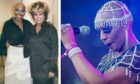 Janice Robinson paid a special song tribute to her idol and mentor Tina Turner at Grampian Pride. Image: Janice Robinson/Wullie Marr.