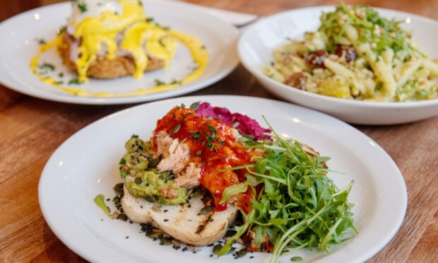 A selection of dishes from The Rustic Grill in Turriff. Image: Kath Flannery/DC Thomson