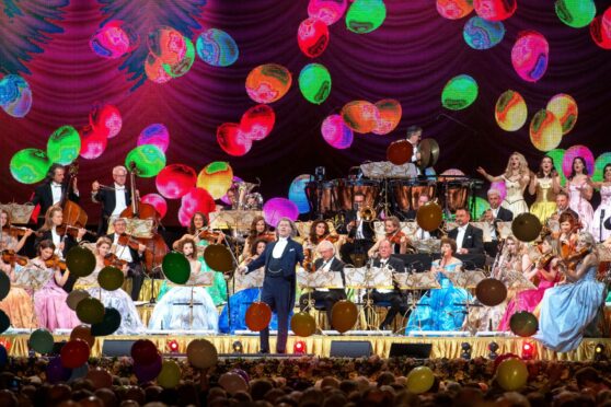 Andre Rieu with his 60-piece Johann Strauss Orchestra.
Thursday 25th May 2023
Image: Kath Flannery/DC Thomson