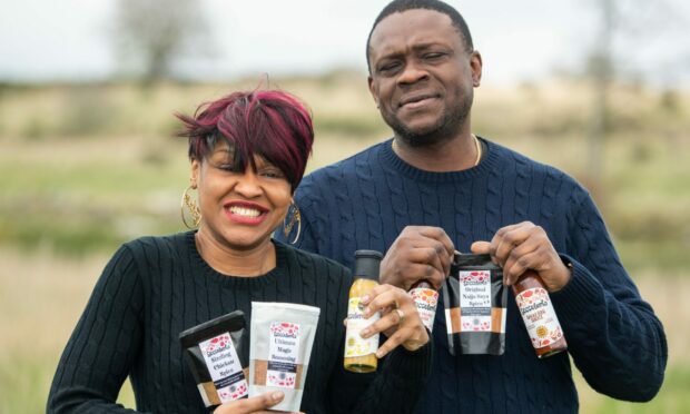 Ify, left, and Dami Odugbemi. Image: Kami Thomson/DC Thomson