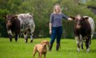 Sally Mair the new north area chair for Young Farmers, pictured at Kinnermit Farm, Turriff.  Image: Kami Thomson/DC Thomson