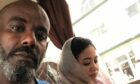 North Sea oil worker Mohammed Kadouk, his wife Ethar, and their newborn daughter Noor have fled war-torn Sudan.