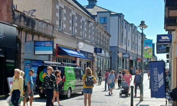 Pictured: Fort William High Street.
