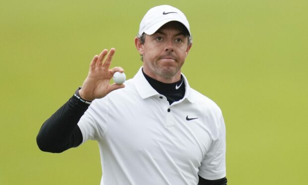 Rory McIlroy is heading to Scotland in July. Image: PA