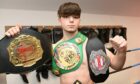 Rudy Da Silva, 15, is one of seven athletes from the Granite Fight Factory who has qualified for the World Championships. Image: Paul Glendell/DC Thomson.