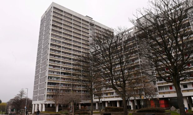 Seamount and Porthill Courts are two of many Aberdeen high rises still packed with council housing. Image: Darrell Benns/DC Thomson.