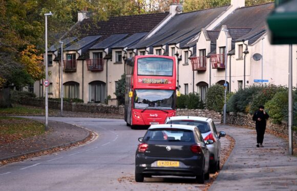 Don Street near entrance on Seaton Park.