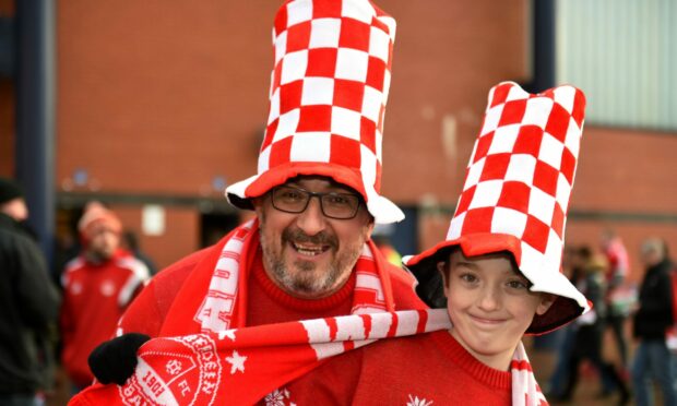 New Aberdeen City Council co-leader Christian Allard travelled to Hampden Park to watch Aberdeen FC play Celtic in the League Cup final in November 2016 at Scotland's national stadium.