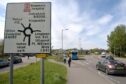 The Inshes roundabout is one of Inverness's busiest bottlenecks. Image: Sandy McCook/DC Thomson