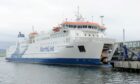 NorthLink now temporarily runs the only ferries on the Pentland Firth after the MV Pentalina ran aground. Image: Sandy McCook/DC Thomson