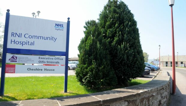 The RNI Community Hospital in Inverness. Image: Sandy McCook/DC Thomson