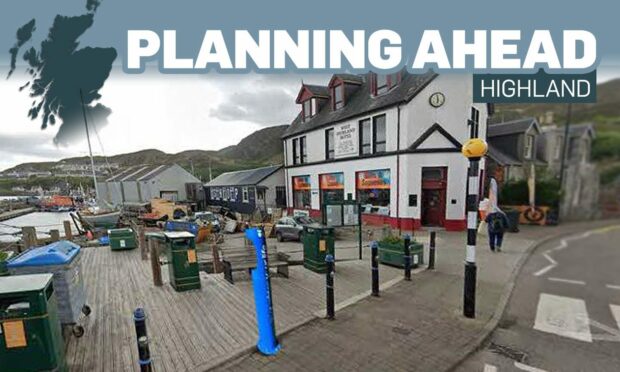 A proposed water refilling station in Mallaig. Image: Scottish Water/DC Thomson/Michael McCosh