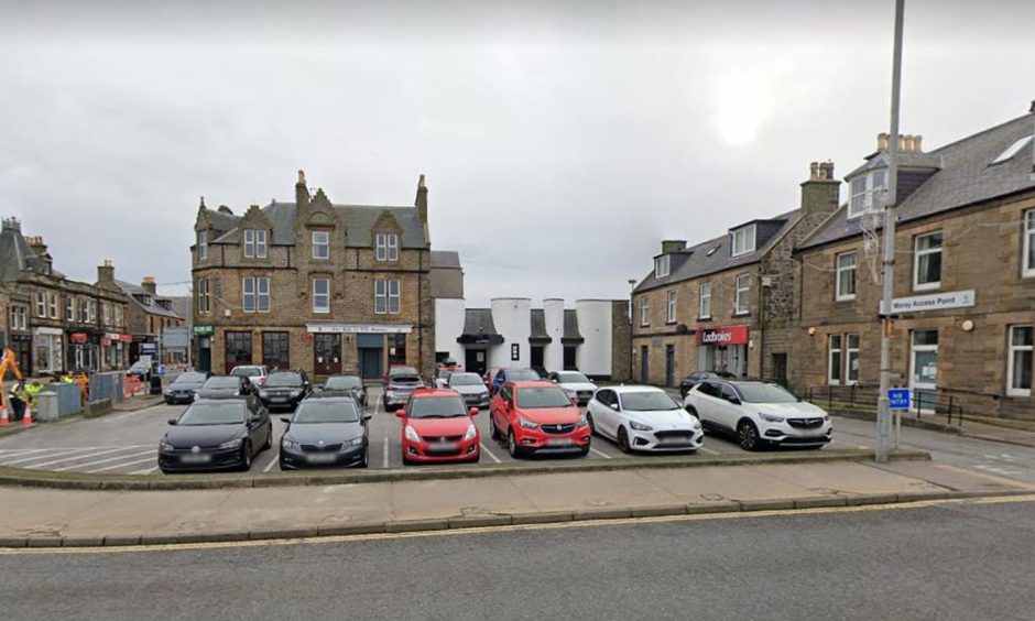 Google Maps view of Cluny Square. 