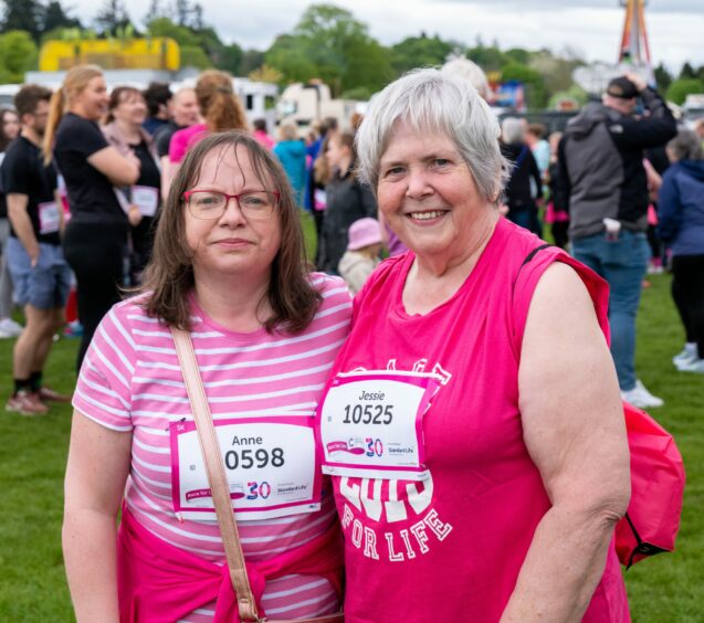 Anne and Jessie took part in the Race for Life. Image: Jasper Images.