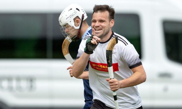 Scott MacMillan is back in the fold at Oban Camanachd