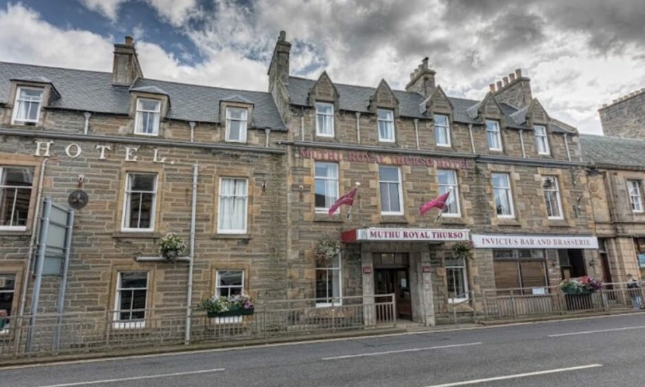 The Royal Hotel in Thurso.