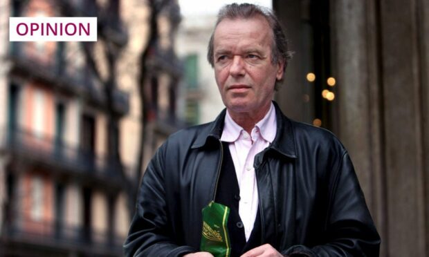 Martin Amis, pictured here in Barcelona during 2008, died on May 19 (Image: Xavier Bertral/EPA/Shutterstock)