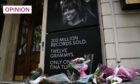 Floral tributes for the late Tina Turner (Image: Andy Rain/EPA-EFE/Shutterstock)