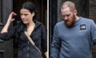 Elizabeth Milne and David Tosh admitted setting fire to the door of a block of flats in Aberdeen. Image: Wullie Marr/DC Thomson.