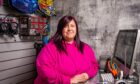 Nicola Cruden has recently opened Wheelie Word which sells electric scooters, hoverboards, skate boards & rollerboots. Image: Wullie Marr/DC Thomson