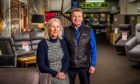 Bryan and Joanna Ewen, who are retiring and closing their business which has operated in Aberdeen for more than 100 years. Image: Wullie Marr / DC Thomson.