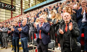 Aberdeen fans react at ‘emotional’ ceremony as Gothenburg Greats receive Freedom of the City