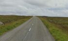 The tragedy happened on the A858 on the Isle of Lewis. Image: Google Streetview