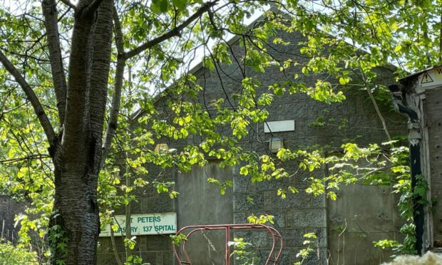 St Peter's Nursery on the Spital has been closed for years. It will now be put to auction. Image: Ben Hendry/DC Thomson