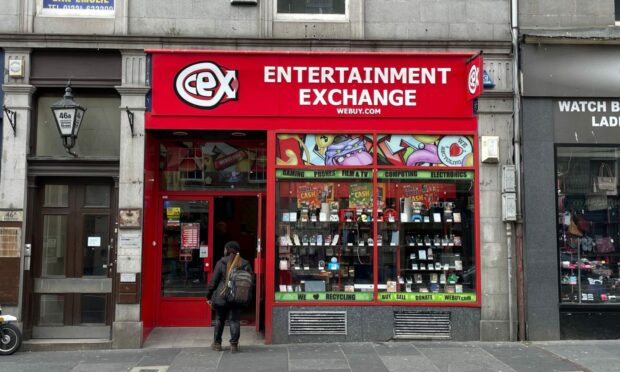 Cex has been told staff will have to hold on to stock for the statutory 48 hours. It's a law designed to help police track down stolen goods. Image: Ben Hendry/DC Thomson.