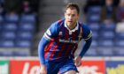 Defender Gary Warren in action for Caley Thistle in the Premiership in 2018. Image: SNS Group