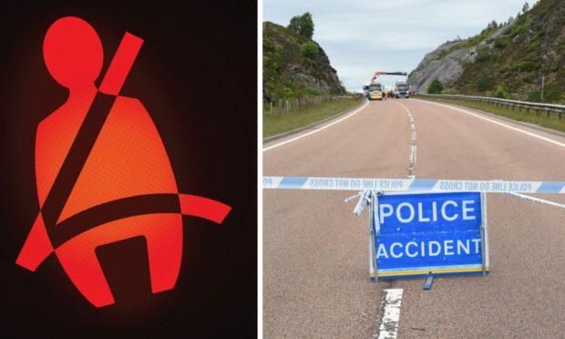10% of people who died in road accidents in the Highlands since 2020 were not wearing seatbelts.