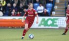 Aberdeen Women midfielder Eilidh Shore. Image: Shutterstock.