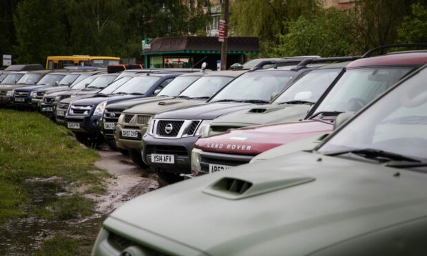 WAR EFFORT: Pick-Ups For Peace has delivered its 100th vehicle to Ukraine.