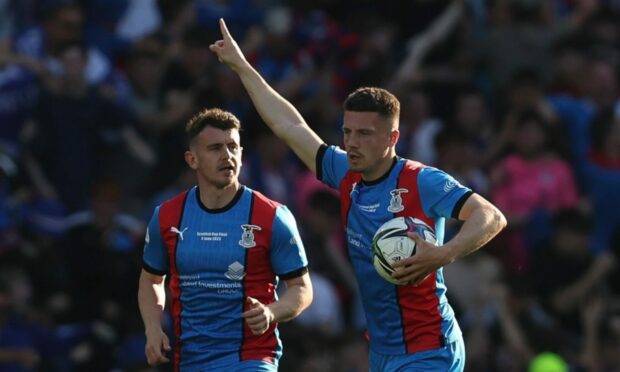 Daniel MacKay, right, has back Inverness Caley Thistle to push for promotion next season. Image: SNS.