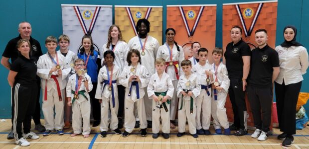 Students of Granite City Taekwondo were joined by chief instructor, master Lyndzie Jeffrey, and coaches at the Bellahouston Sports Centre in Glasgow at the weekend.