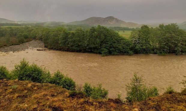 River Fechlin which runs into Loch Ness.