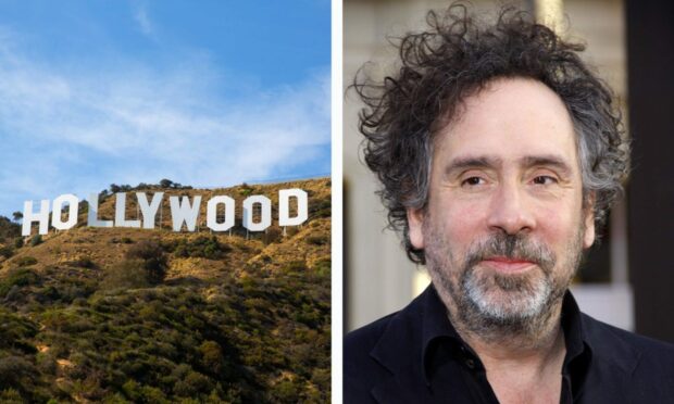 Hollywood film director Tim Burton. Images: Shutterstock