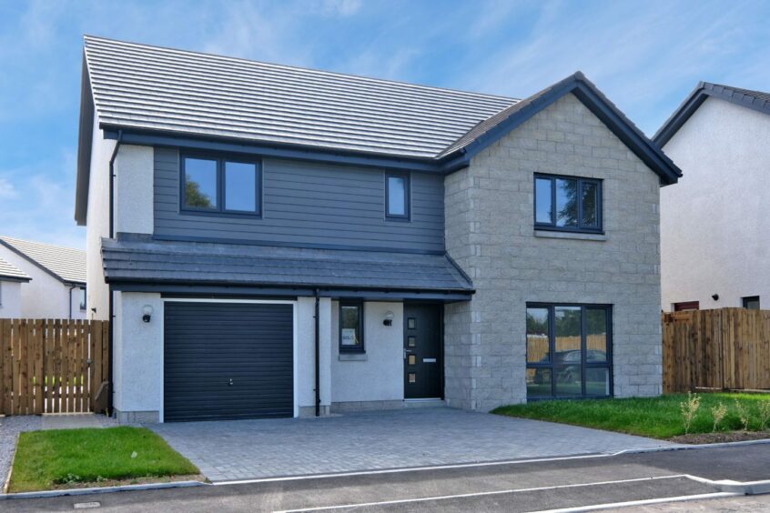 The Devonshire, one of the houses for sale in Mintlaw at Aden Meadows.