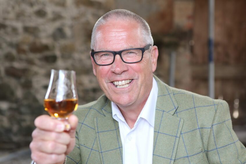Alan Winchester at The Cabrach Distillery. 