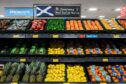 Scottish produce in an Aldi supermarket. Image: McCann