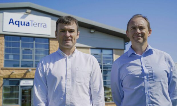 NDT Manager, Martin Longmuir and Managing Director, Stephen Taylor. Image: AquaTerra Group